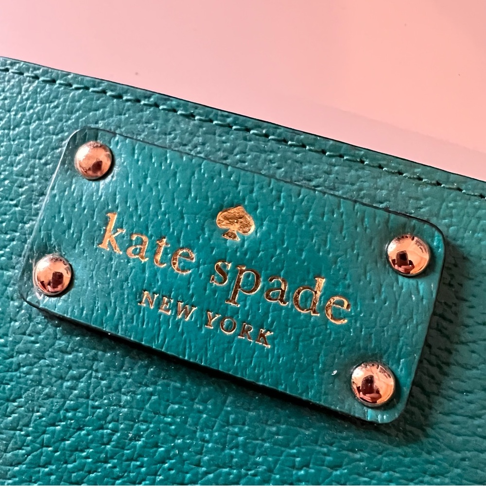 NWT • Kate Spade • Teal Card Holder - Picture 2 of 12